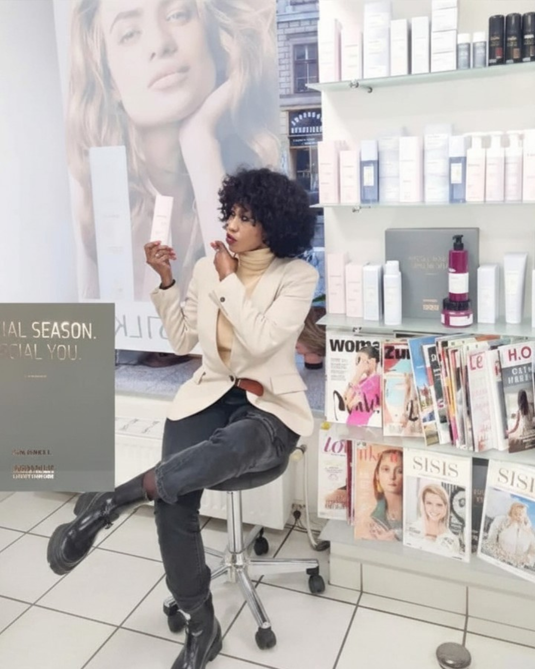 Iso im Salon